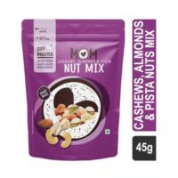 Dry Roasted Cashews, Almonds & Pista Nuts Mix by MOM - Meal Of The Moment