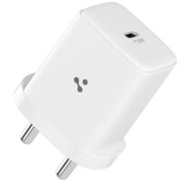 Ambrane 20W [Original] Type C Charger for iPhone 15/15 Plus/15 Pro/15 Pro Max, iPhone 14/14 Pro/14 Pro Max, iPhone 13/12/11 & Others, Specially Design for Apple Product, Fast Charge (Raap i20, White)