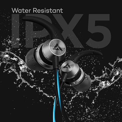 Boult Audio X1 Pro Wired Earphones with Type-C Port, 10mm Bass Drivers, Inline Controls, IPX5 Water Resistant, Comfort Fit earphones wired headphones with mic, Type C earphones, Voice Assistant (Blue)