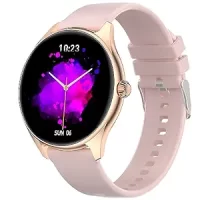 Fire-Boltt Phoenix AMOLED 1.43" Display Smart Watch, with 700 NITS Brightness, Stainless Steel Rotating Crown, Multipe Sports Modes & 360 Health (Gold)