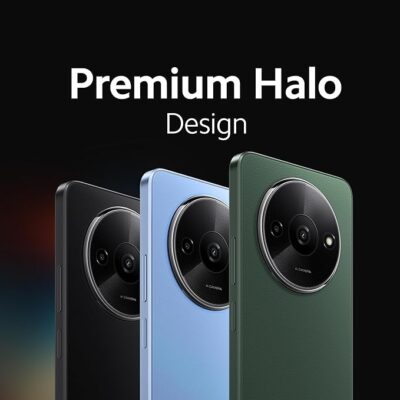 Redmi A3 (Olive Green, 3GB RAM, 64GB Storage) | Premium Halo Design | 90Hz Display