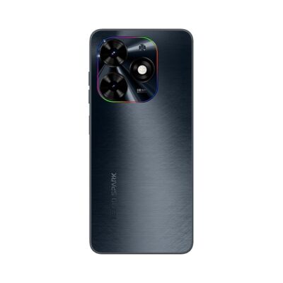 TECNO Spark Go 2024 (Gravity Black,6GB* RAM, 64GB ROM)| Segment First 90Hz Dot-in Display with Dynamic Port & Dual Speakers with DTS| 5000mAh| 10W Type-C| Fingerprint Sensor| Octa-Core Processor