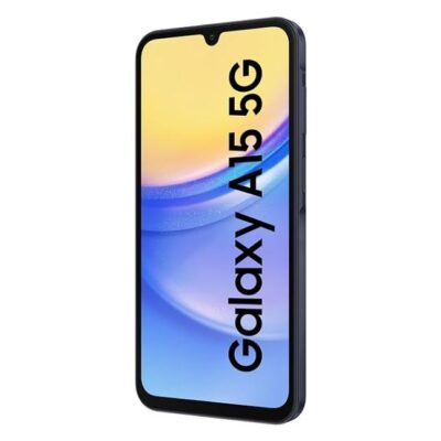 Samsung Galaxy A15 5G (Blue Black, 6GB, 128GB Storage) | 50 MP Main Camera | Android 14 with One UI 6.0 | 12GB Expandable RAM | MediaTek Dimensity 6100+ | 5000 mAh Battery