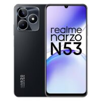 realme narzo N53 (Feather Black, 4GB+64GB) 33W Segment Fastest Charging | Slim Smartphone | 90 Hz Smooth Display