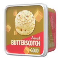 Amul Ice Cream Butterscotch Gold, 1 Litre