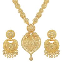 Asmitta Jewellery Set for Women (Golden)