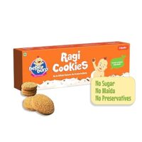Bebe Burp Food Ragi Cookies -100% Natural Tasty & Healthy Cookies | No Preservatives & Artificial Flavours | Natural Sweetness Of Jaggery (Ragi 150gm)