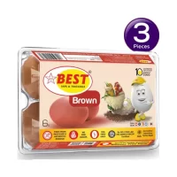 Best Brown Egg Veg Feed & Extra Albumen 6 pc X 3 Combo