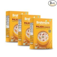 Brahmins Palada Payasam Mix – A Vegetarian Promise| Ready to Cook Dessert Mix| Ideal for Cooking Sweet Porridge| 100% Vegetarian| 200g x 3| 3 Packs