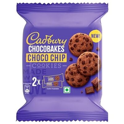 Cadbury Chocobakes ChocoChip Cookies 167 gram, Chocolate