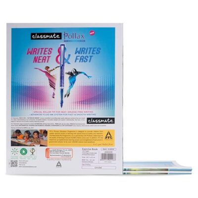 Classmate Long Book - Unruled, 140 Pages, 297 mm x 210 mm - Pack Of 3