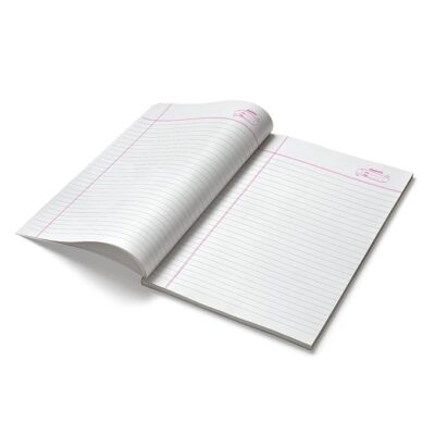 Classmate Notebook - Single Line, 384 Pages, 314mm*194mm (Pack of 6) - Assorted Design