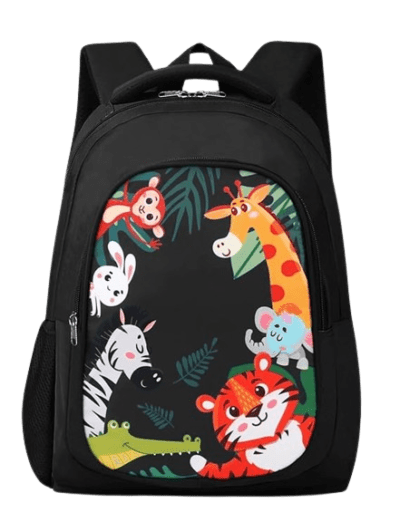 Frantic Polyester Waterproof 26 L School Backpack With Pencil/Staionery Pouch School Bag Class 1 to 8 Daypack Picnic Bag For School Going Boys & Girls