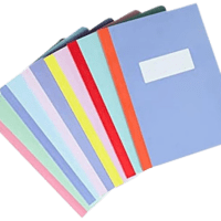 Fun Lines Premium Notebooks (Pastel-B5 I Single Line Ruled I 160 Pages I Pack of 6)- Sewn & Perfect Bound I Round Corners I Solid Binding I Perfect For School, College, Office - Students