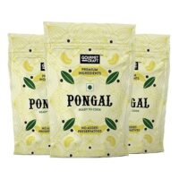 Gourmet Craft Healthy Breakfast Food - High Protein Instant Pongal Mix - Easy to Cook Indian Instant Food - Ideal for Breakfast breakfast food (Pack of 3, 250 gram each)