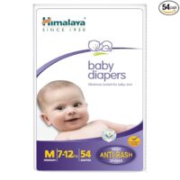 Himalaya Baby Diapers, Medium (5 - 11 kg), 54 Count