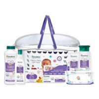 Himalaya Baby Gift Pack Basket,Pack of 1 set,white (4015A)