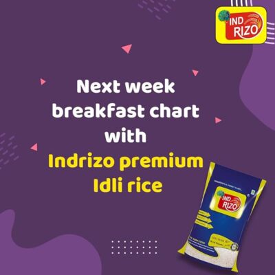 INDRIZO Idly And Dosa Rice 5 KG