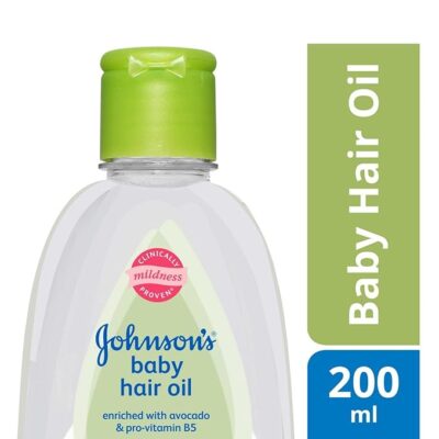 Johnson's Baby Hair Oil with Avocado, 200ml