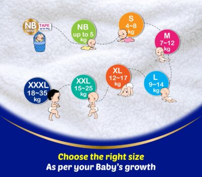 MamyPoko Pants Extra Absorb Baby Diapers X-Large (XL), 40(+2) Free Diaper, 12-17 kg