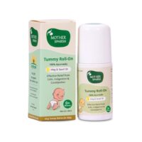 Mother Sparsh Tummy Roll On For Baby, Colic Relief, Constipation and Indigestion With Hing & Saunf | 100% Ayurvedic - 40ml