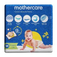 Mothercare Quick Absorb Diaper Pants Unisex, Medium(7-12 Kg), 70 Count, Anti Rash Layer, Wide Absorption Area