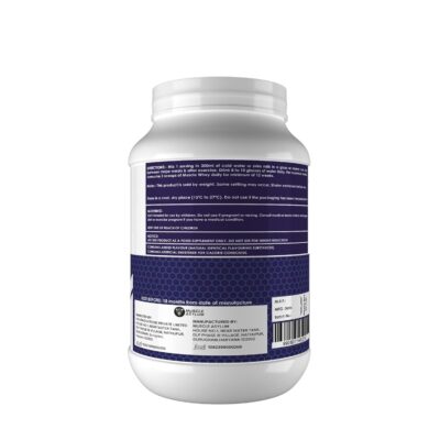 Muscle Asylum Premium Whey Protein 1kg, 24g Protein, Serving For Muscle Building & Recovery (Chocolate),25 Servings