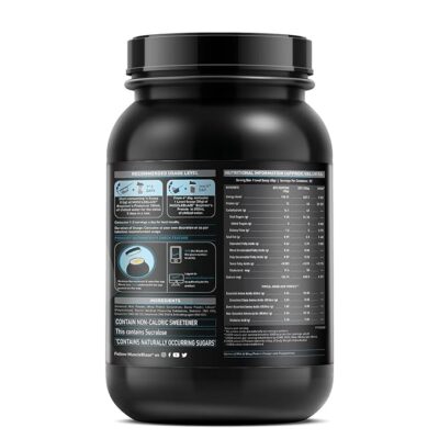 MuscleBlaze Beginner's Protein (Jar Pack), Whey Supplement (Chocolate, 1 kg / 2.2 lb) No Added Sugar, Faster Muscle Recovery & Improved Strength with 650 ml Shaker (Combo Pack)