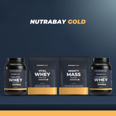 Nutrabay Gold Vital Whey Protein Powder - 1kg, Belgian Chocolate | 20g Protein for Beginners | Added Vitamins & Minerals | Muscle Growth & Faster Recovery | Gym Supplement for Men & Women