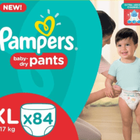 Pampers Diapers Pants Monthly Pack XL Size For Unisex Baby(84 Count)