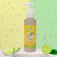 Puddles Organic Bubbly Bodywash For Kids (100 ml) | Tangy Candy - Age 2-12 Years | Cosmos Organic Certified | Turmeric, Milk Protein, Citrus Essential Oils | Tear-Free, pH Balanced, No Sulfate-Paraben