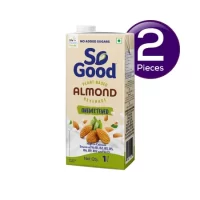 SO Good Almond Beverage Natural Unsweetened 1 l Combo