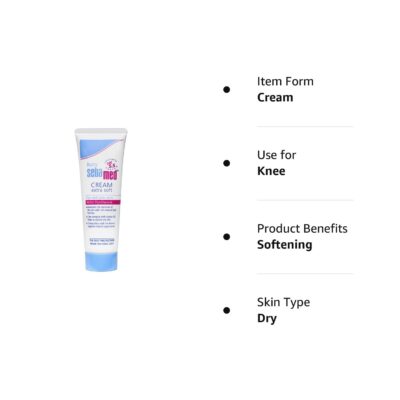 Sebamed Baby Cream Extra Soft 50m|Ph 5.5| Panthenol and Jojoba Oil|Clinically tested| ECARF Approved