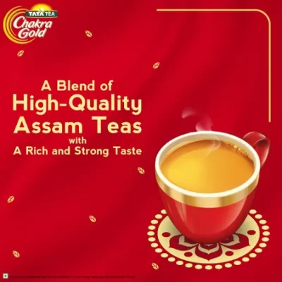 Tata Tea Chakra Gold Dust Tea, Strong Tea With Long Lasting Taste, Black Tea