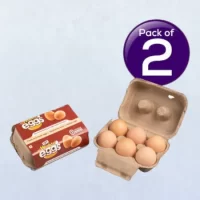 UPF Healthy Eggs Brown 6 pc X 2 Combo