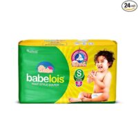 babelois Pant Style Diaper For Baby Overnight Absorption With Advance Gel Technology 24 Pants (Small 4 To 8 Kg), 24 Count