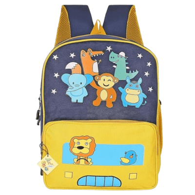 Frantic MultiPrint Cute Velvet Soft Plush School Backpack for Boys and Girls for School Everyday Use Ideal for Girls Boys & Toddlers, 2-5 Years